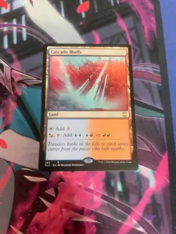 MTG - CASCADE BLUFFS - RARE - NCC - NM - Image 1