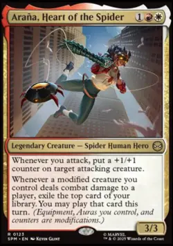 FOIL Arana, Heart of the Spider - #123 Rare Marvel's Spider-Man - Image 1