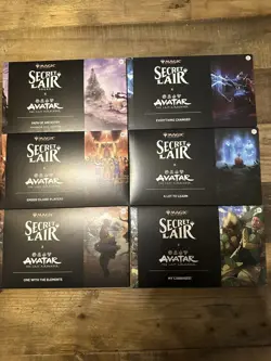 MTG Avatar Secret Lair Rainbow NON-Foil Bundle w/ Path of Ancestry Promo SEALED - Image 1