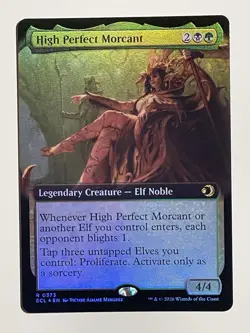 High Perfect Morcant - Foil - Extended Art Borderless - Lorwyn Eclipsed MTG - Image 1