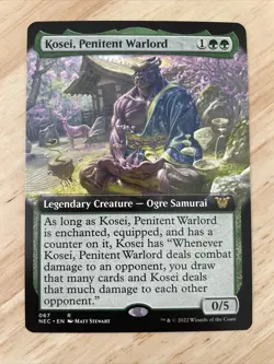 MTG Kosei, Penitent Warlord Commander: Kamigawa: Neon Dynasty #067 Regular NM/M - Image 1