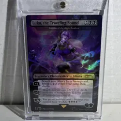 Magic: The Gathering Luka, the Traveling Sound 1593 Secret Lair Foil Liliana NM - Image 1