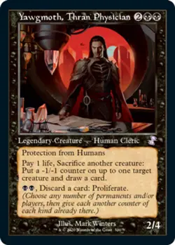 [1x] Yawgmoth, Thran Physician Near Mint, English Time Spiral Remastered MTG Mag - Image 1
