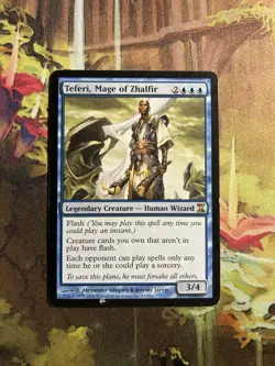 Teferi, Mage of Zhalfir LP Time Spiral MTG - Image 1