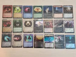 MTG Lord of the Rings 20 card lot Foil + Surge Foil (LP) - Image 1