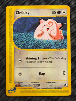 Clefairy 101/165 Expedition non-holo Tomokazu Komiya Gallery ~ Pokemon - Image 1