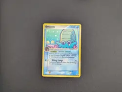 Pokemon TCG Omanyte Regular Common 60/92 EX Legend Maker - NM - Image 1