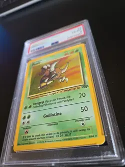 Pinsir Holo 9/64 PSA 6 WOTC Pokemon TCG 1999 Jungle Set Vintage Card - Image 3