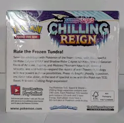 Chilling Reign Booster Box Pokemon Sword and Shield New Sealed - Image 4