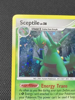 Sceptile 10/100 Swirl Holo Rare Stormfront 2008 Pokemon TCG LP/NM - Image 2