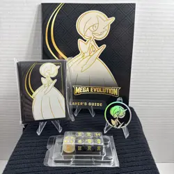 Pokemon - Mega Gardevoir - ETB 65 Sleeves, Dice, Coin, & Players Guide - Image 1