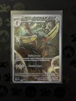 Kingambit SVP130 Illustration Rare Promo - Pokemon TCG Shrouded Fable NM - Image 1
