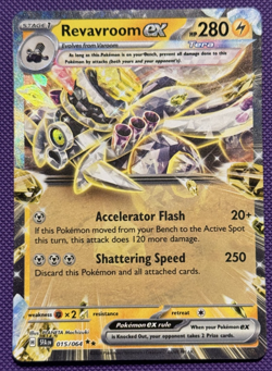 Revaroom ex 015/064 Holo Double Rare Pokemon TCG Shrouded Fable 2024 Near Mint - Image 3