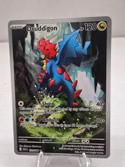 2025 Pokemon SV White Flare - WHT EN Druddigon Illustration Rare #151/086 - Image 1