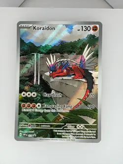 2023 Pokemon Scarlet & Violet Koraidon 014 NM - Image 1
