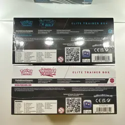 Pokemon Center Black Bolt & White Flare Elite Trainer Box ETB Pair Set - Image 4