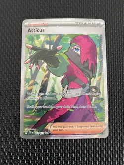 Atticus 133/131 Sv: Prismatic Evolutions - NM - Ultra Rare Holo - Pokemon TCG - Image 2