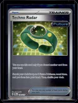 Techno Radar Reverse Holo SV: Prismatic Evolutions Pokemon TCG 130/131 NM+ - Image 1