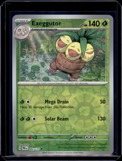 Exeggutor Reverse Holo SV: Prismatic Evolutions Pokemon TCG 002/131 NM+ - Image 1