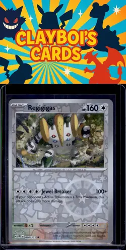 Regigigas Reverse Holo SV: Prismatic Evolutions Pokemon TCG 086/131 NM+ - Image 1