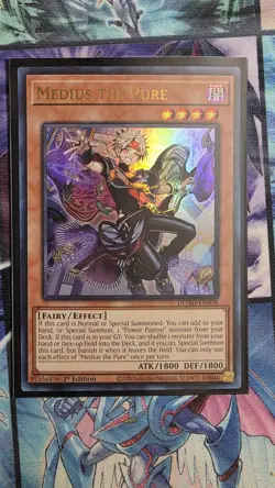 Medius the Pure - DUAD-EN008 - 1st Edition Mint Ultra Rare UR Yugioh - Image 1