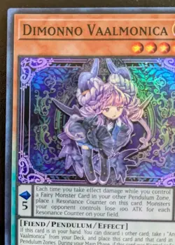 Dimonno Vaalmonica VASM-EN032 1st Edition Super Rare Valiant Smashers Yu-Gi-Oh! - Image 2