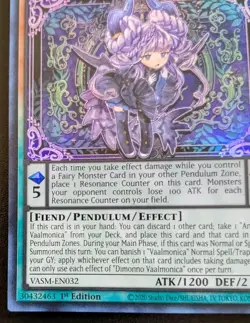 Dimonno Vaalmonica VASM-EN032 1st Edition Super Rare Valiant Smashers Yu-Gi-Oh! - Image 4