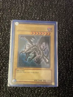Yugioh Red-Eyes B. Dragon Ultra Rare SDJ - 1st Edition - Image 1