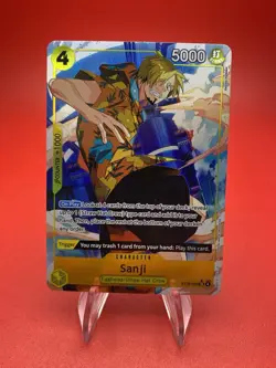 One Piece TCG Sanji ST29-004 Full Art Starter Deck 29 Egghead - Image 1