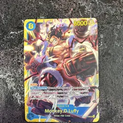 Monkey D. Luffy OP11-118 SEC A Fist of Divine Speed ONE PIECE TCG English! NM X2 - Image 1