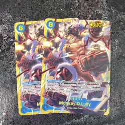Monkey D. Luffy OP11-118 SEC A Fist of Divine Speed ONE PIECE TCG English! NM X2 - Image 2