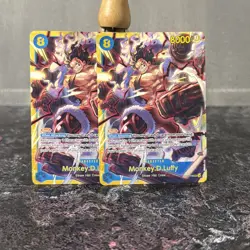 Monkey D. Luffy OP11-118 SEC A Fist of Divine Speed ONE PIECE TCG English! NM X2 - Image 4