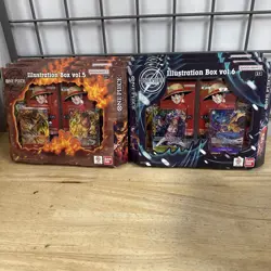 One Piece Illustration Box IB05 + IB06 Vol 5 & 6 - ENG Sealed NEW Lot Of 6 - Image 1