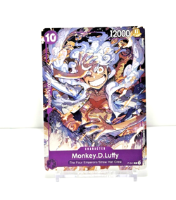 ONE PIECE CARD GAME MONKEY D. LUFFY GEAR 5 ENGLISH LIMITED PROMO CARD NEAR MINT - Image 1