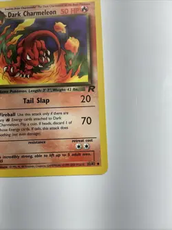 Dark Charmeleon 32/82 Team Rocket Regular Pokemon Rare Vintage Card - Image 4