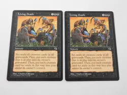 Living Death x2 Tempest Sorcery Magic the Gathering TCG Trading Card Mtg - Image 1