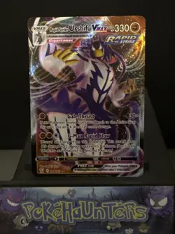 Pokemon Card Rapid Strike Urshifu VMAX 088/163 Battle Styles Full Art LP - Image 1