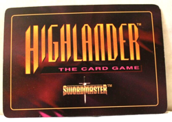 Highlander The Card Game Swordmaster The Movie Version Lurker CCG - Image 2