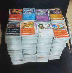 Pokemon TCG Japanese 3000 Card Assorted Lot Bundle Common Uncommon Rare Reverse - Image 1