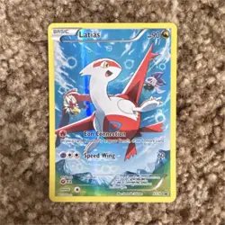 Pokemon Latias XY78 Basic 90 HP Promo Holo Dragon Card XY Set - Image 1