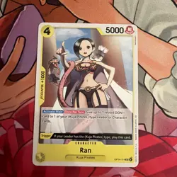 Ran OP14-114 UC | One Piece Card Game | The Azure Sea’s Seven | Japanese NM - Image 1