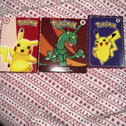 2022 & 2023 &2024 McDonald's Pokemon Pikachu Holo Foil Collector Cards UNBOXED - Image 1
