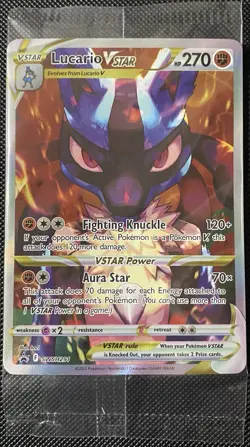 Lucario VSTAR SWSH291 SWSH: Sword & Shield Promo Cards Holo (Sealed) Pokemon - Image 1