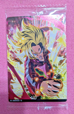 Dragon Ball Super ItaJaga Vol.3 Card 3-12 Android 18 Japanese Heroes FOIL - Image 1