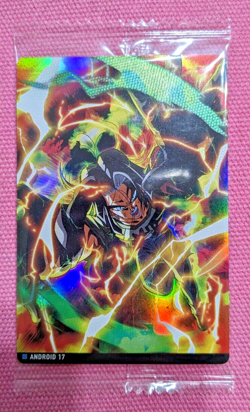 Dragon Ball Super ItaJaga Vol.3 Card 3-11 Android 17 Japanese Heroes FOIL - Image 1