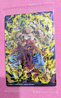 Dragon Ball Super ItaJaga Vol.3 Card 3-19 Broly Super Saiyan Movie Heroes Holo - Image 1