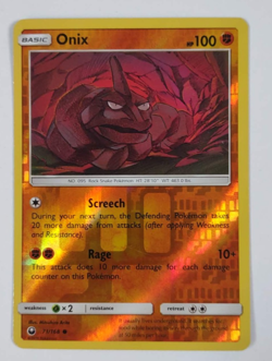 Onix 71/168 Reverse Holo Celestial Storm Pokemon Card LP - Image 1