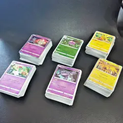 Pokemon TCG Japanese 100 Card Assorted Lot Common Mirror Reverse HOLO set mix - Image 4