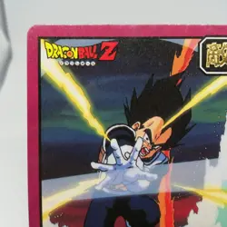 57 Vegeta Dragon Ball Super Battle Card BANDAI JAPAN 1992～3 JUMP MAGAZINE - Image 2