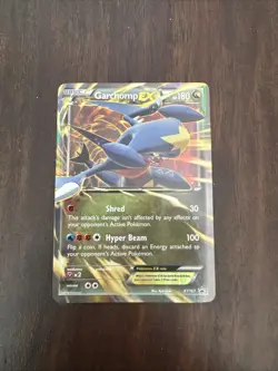 2016 Garchomp EX XY168 - NM NEAR MINT - XY Black Star Promo Holo Pokemon Card - Image 1